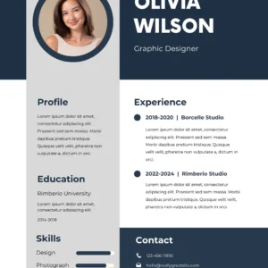 CV Template 1
